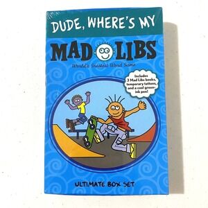 Dude Where's My Mad Libs‎ Ultimate Box Set World's Greatest Word Game 2010